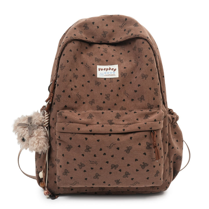 Charming Floral Design Backpack
