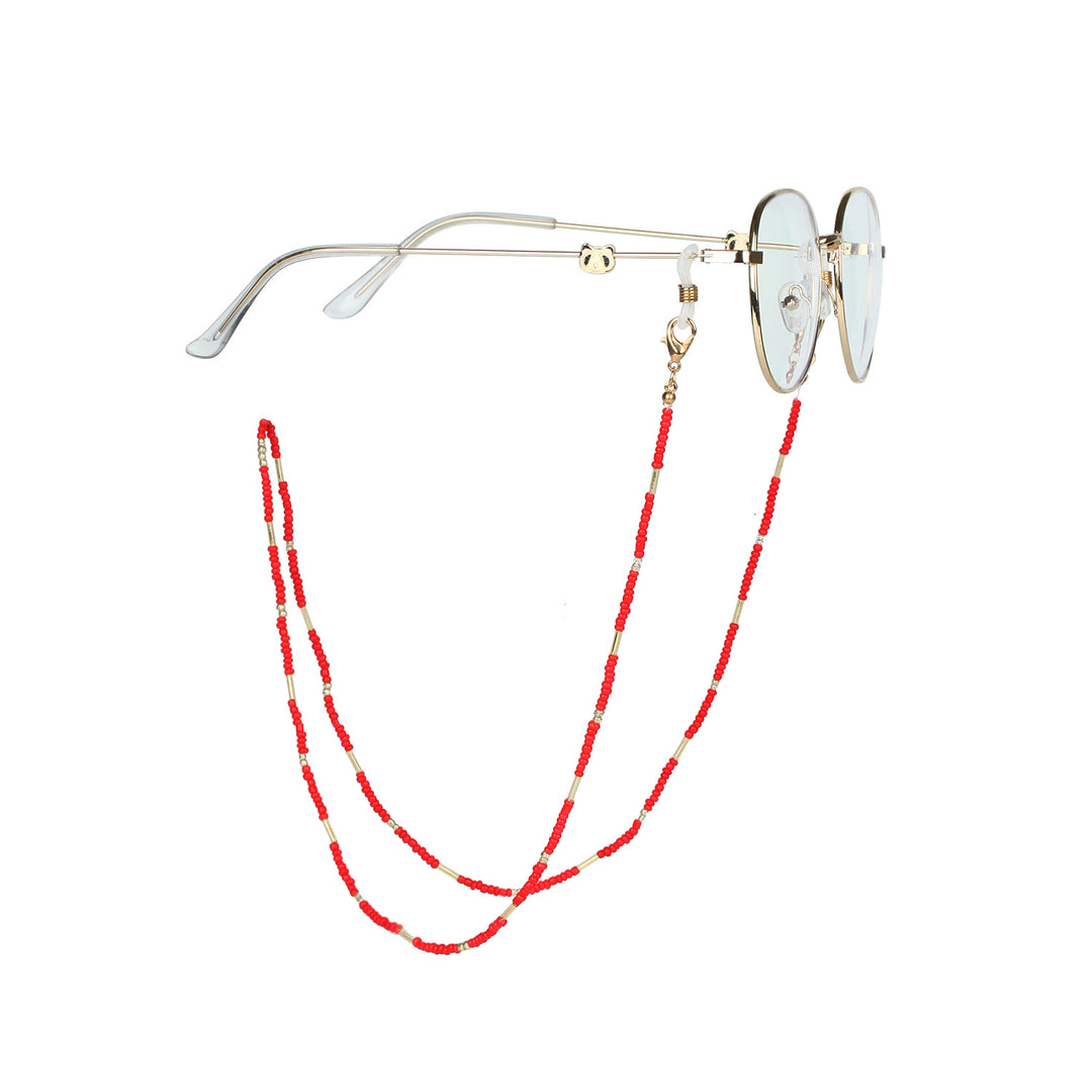 Chains-Necklace Made of Fine Pearls and Golden Accents Bowlift