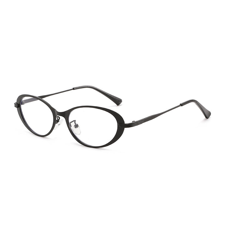 Contemporary Oval Frame Sunglasses Bowlift
