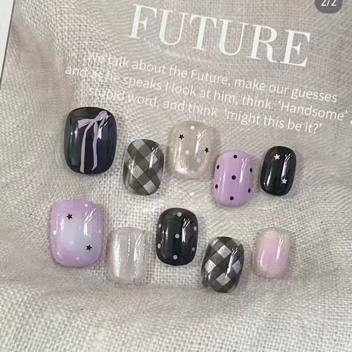 Elegant Press-On Nail Art Collection Bowlift