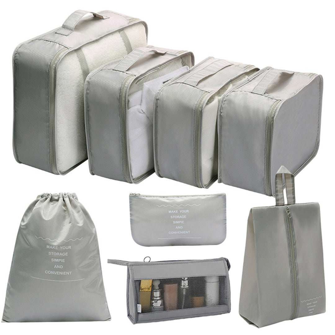 Multi-Compartment Travel Organizer Set Bowlift