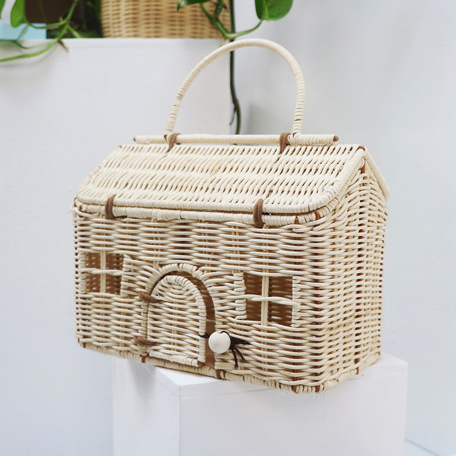 Handcrafted storage basket in the house design Bowlift