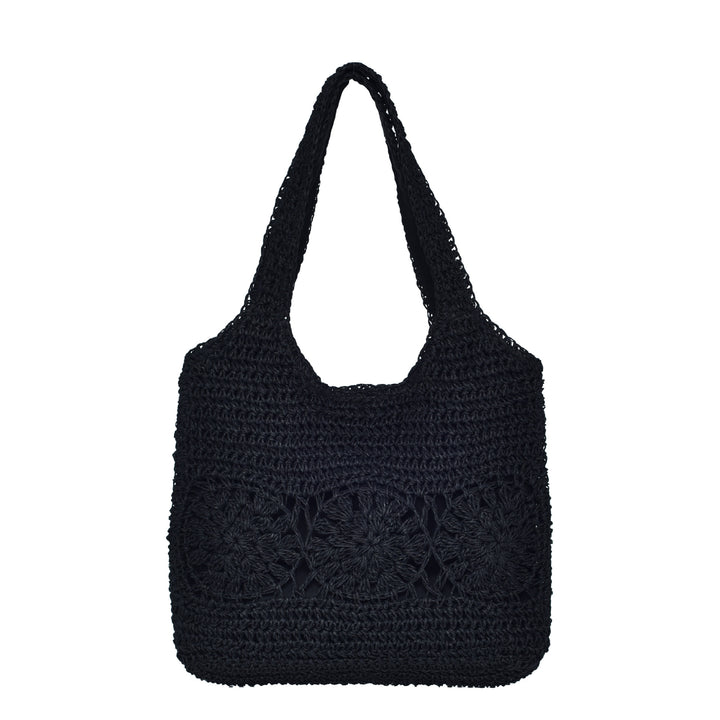 Crochet shoulder bag in modern design Bowlift