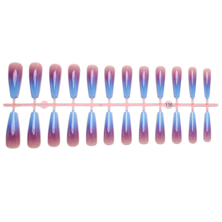 Ombre Press-On Nail Extensions Bowlift