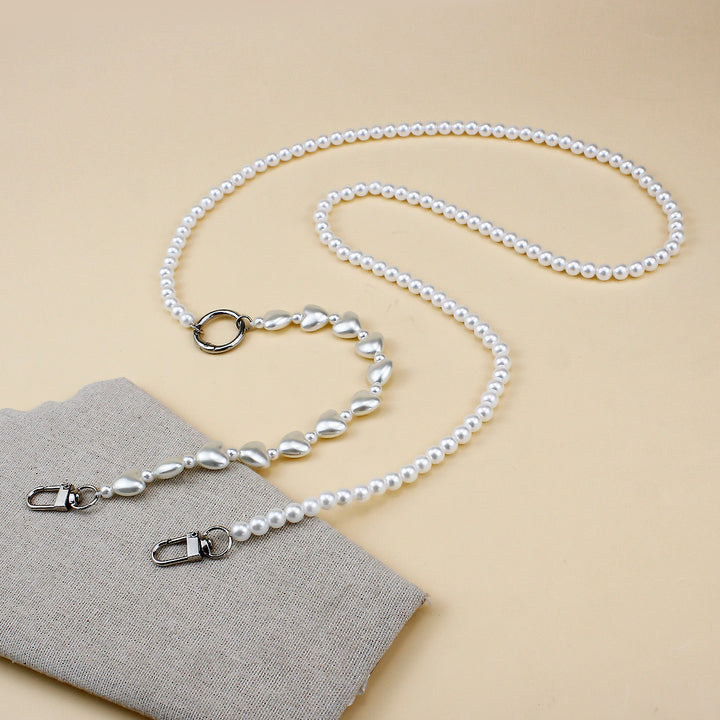 Elegant Pearl Beaded Necklace Bowlift