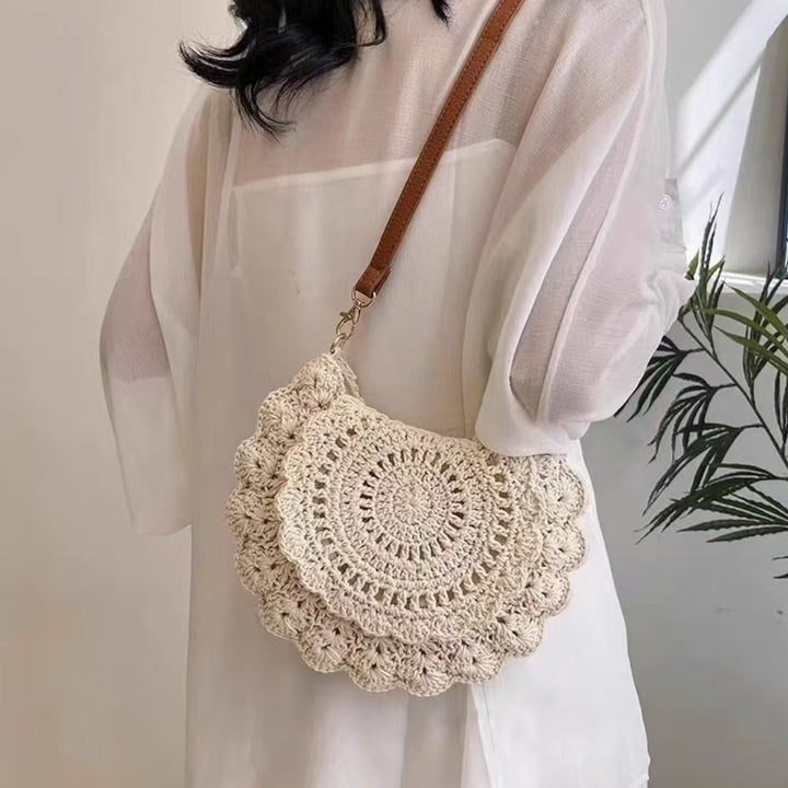 Handmade Crochet Shoulder Bag Bowlift