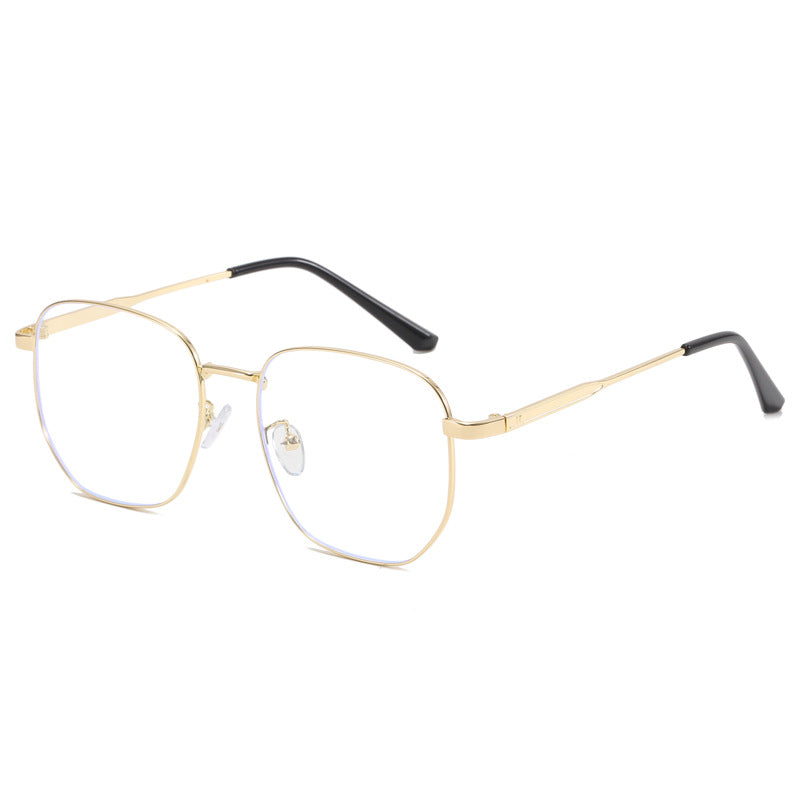 Women’s fashionable square glasses with lightweight metal frame Bowlift