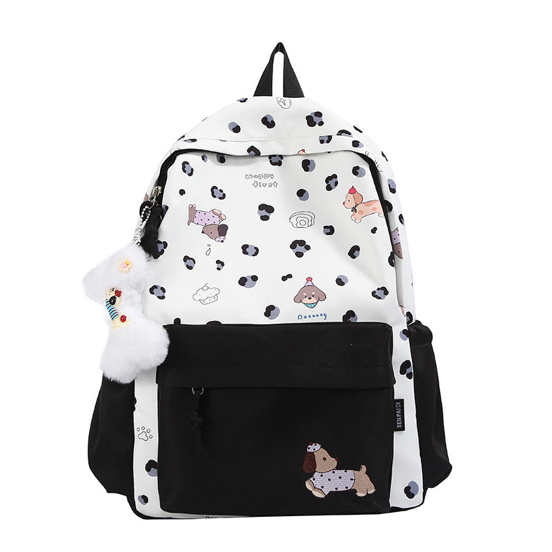 Adorable Dog-Themed School Backpack