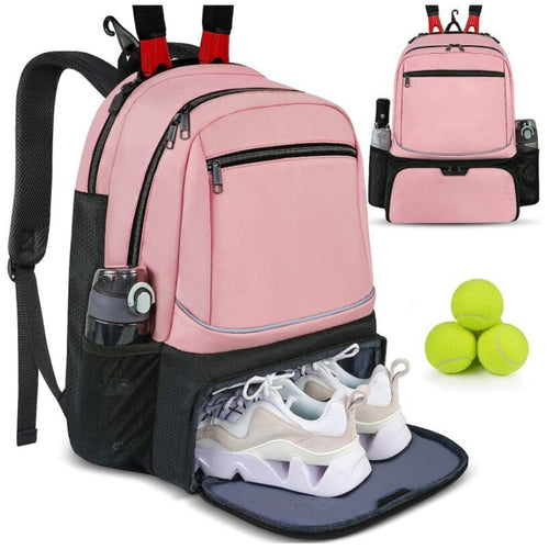 Sporty backpack with shoe compartment Bowlift