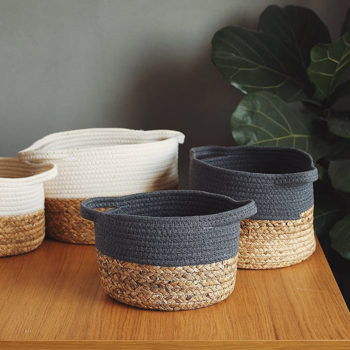 Natural Fiber Storage Baskets