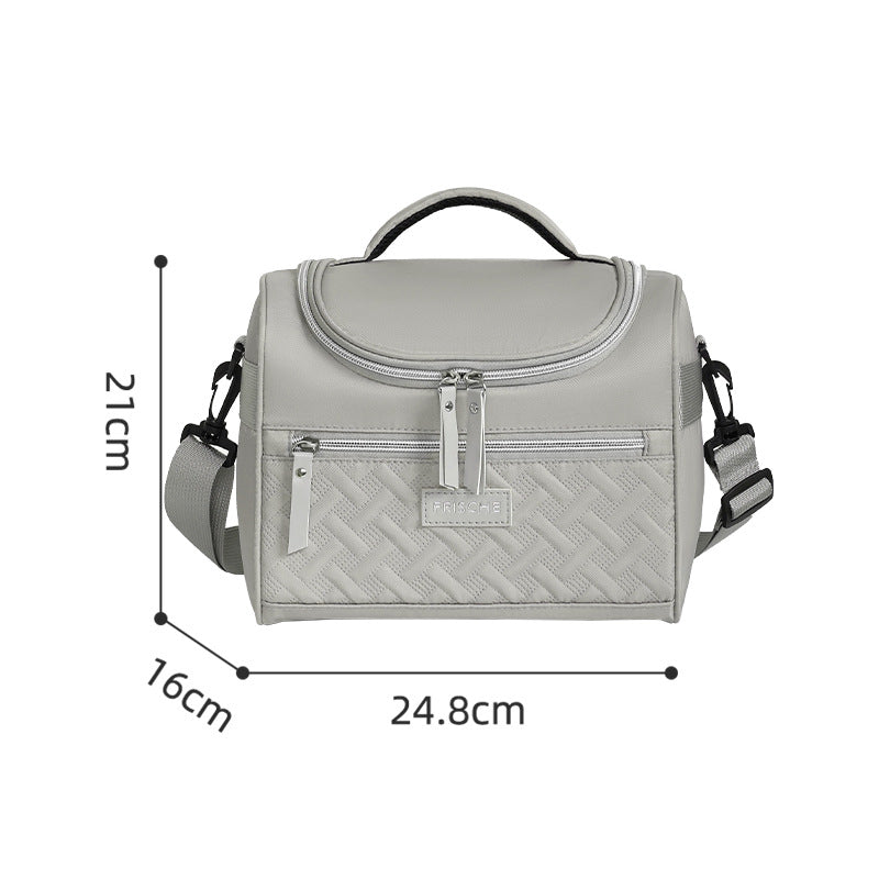 Insulated Multi-Pocket Cosmetic Organizer Bowlift