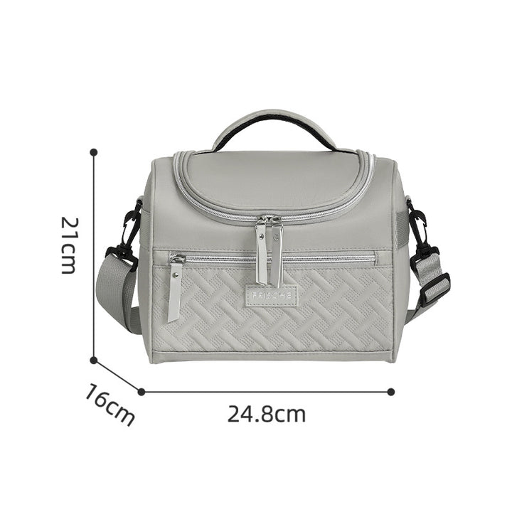 Insulated Multi-Pocket Cosmetic Organizer Bowlift