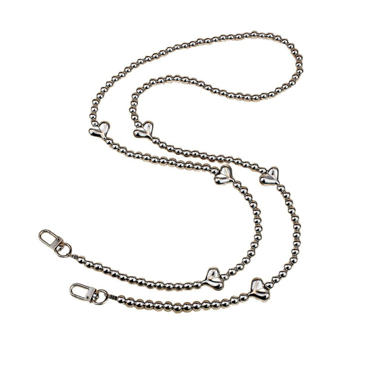 Heart-Embellished Eyewear Chain Bowlift
