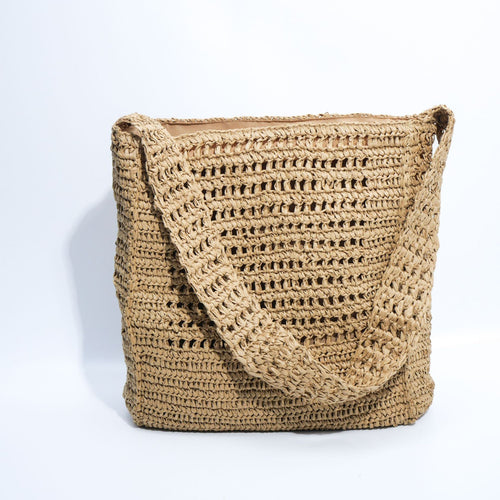 Shoulder bag made from natural materials Bowlift