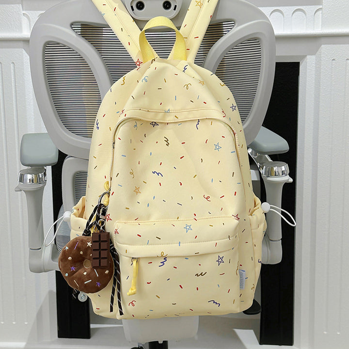 Fun Patterned School Backpack