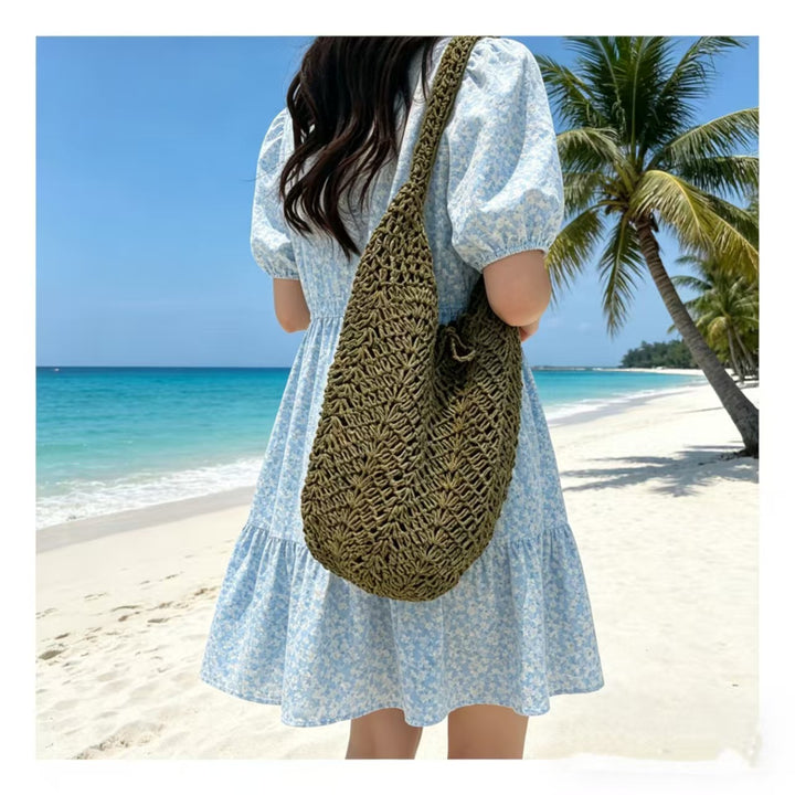 Handcrafted Macrame Shopper Bag Bowlift