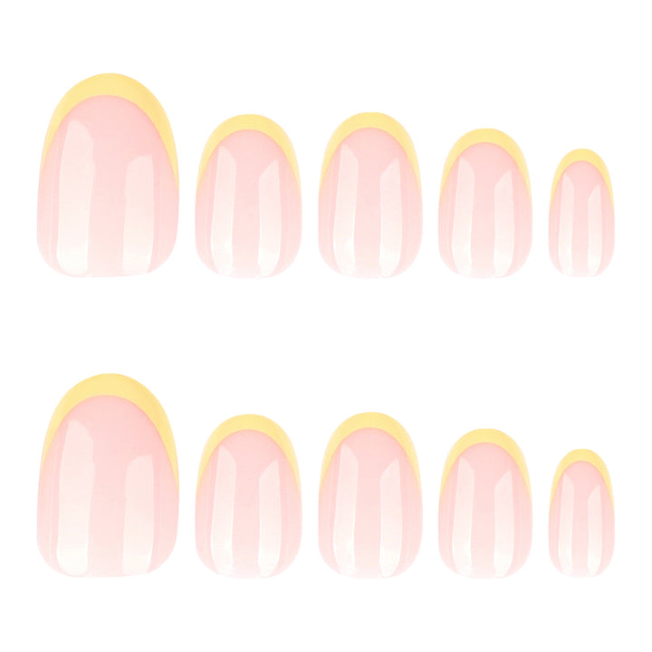 Elegant Nail Art in Modern French Tip Design Bowlift
