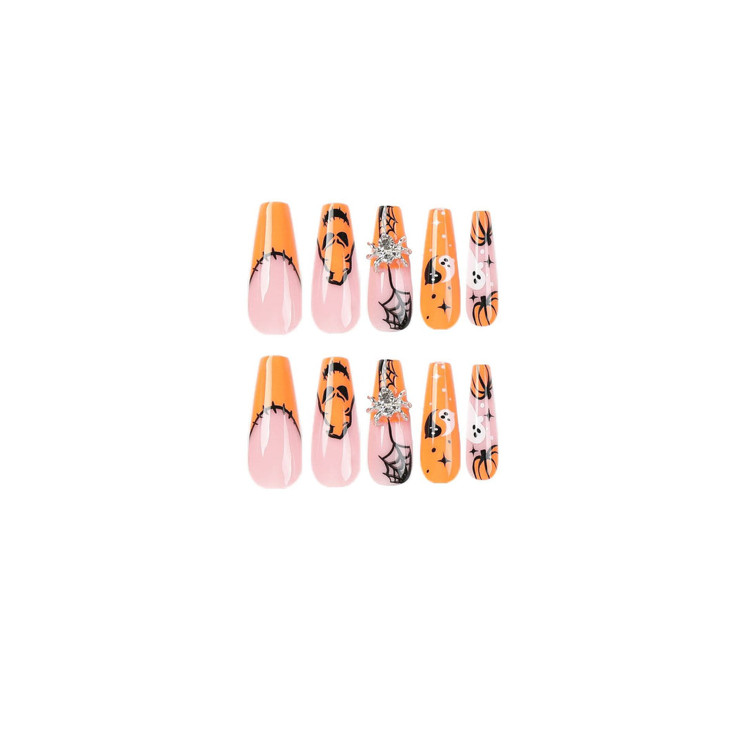 Artificial Halloween Nail Art Bowlift