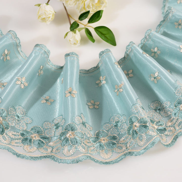 Elegant and Playful Lace Blouse Bowlift