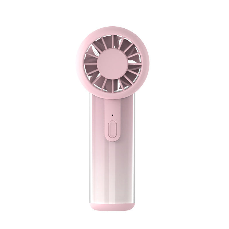 Unisex nano compact portable handheld fan rechargeable via USB with quiet operation and ergonomic grip Bowlift