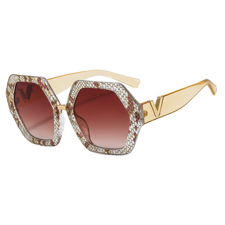 Ladies elegant sunglasses with sparkling frame Bowlift