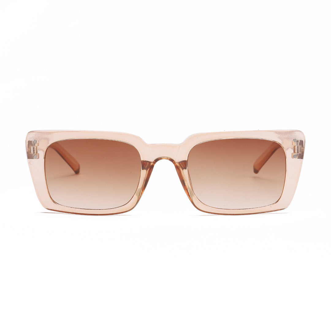 Women square sunglasses with animal print Bowlift
