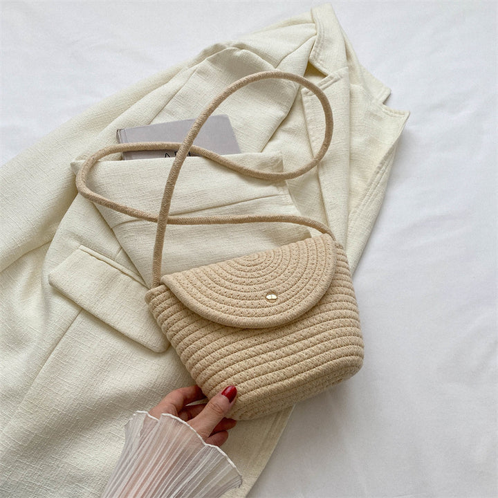 Handbag with Wavy Pattern Bowlift