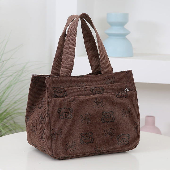 Cute Fun Cartoon Themed Mini Tote Bag Bowlift