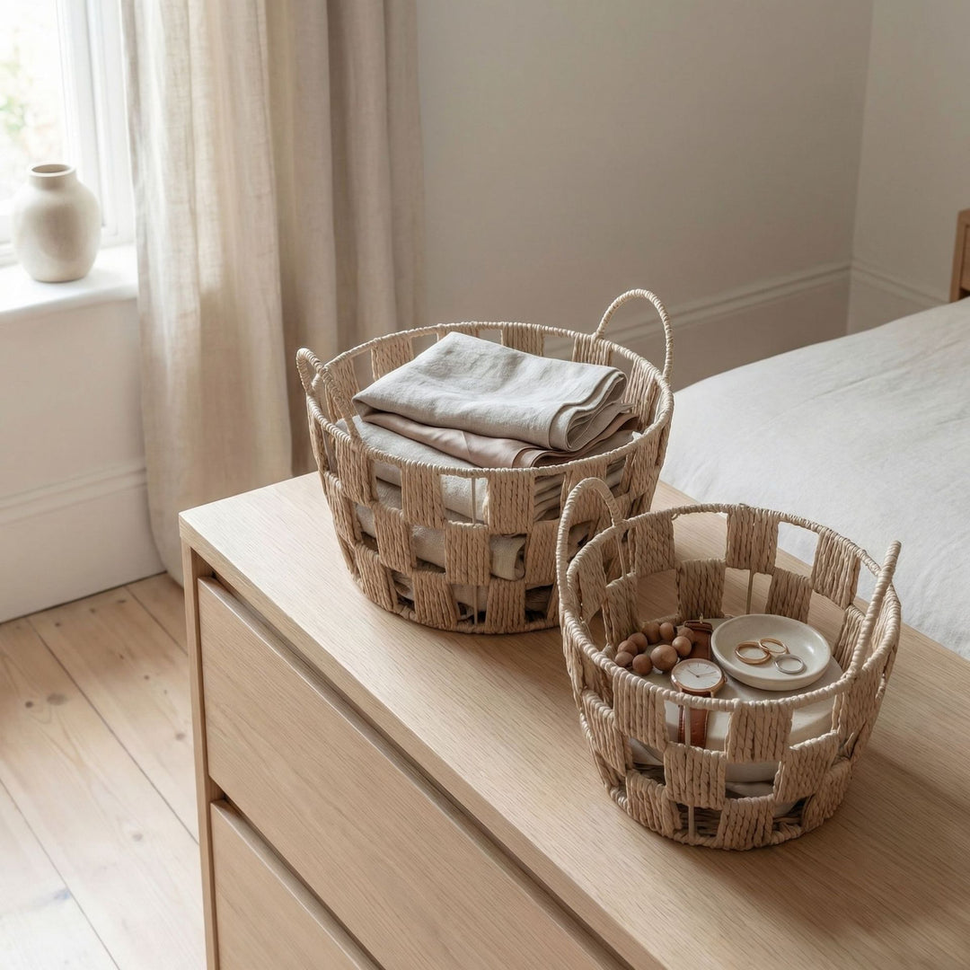 Basket set with handles Bowlift