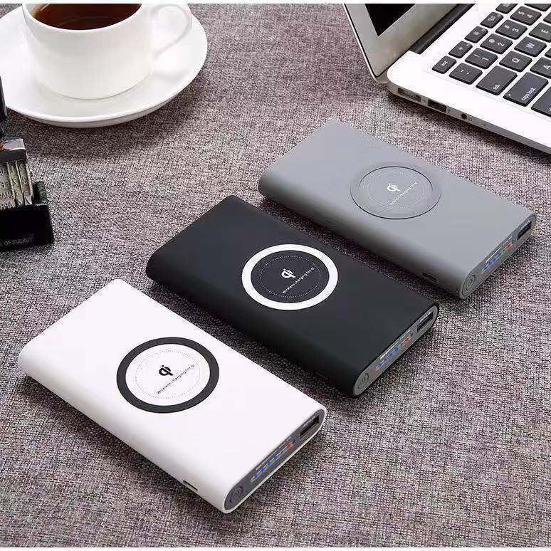 Power bank with wireless charging function and intelligent battery status display Bowlift