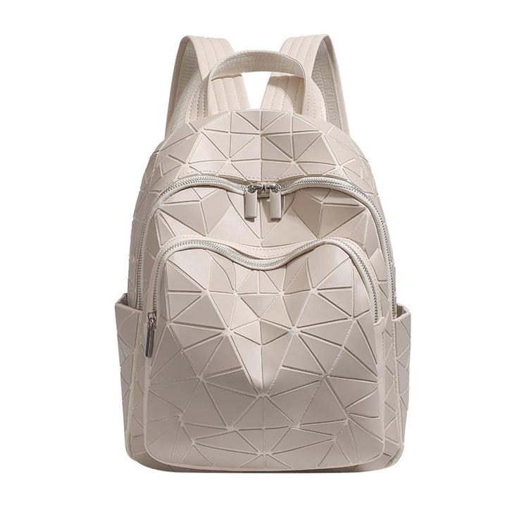Geometric Patterned Backpack