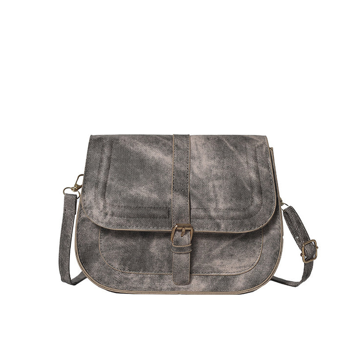 Vintage-Inspired Crossbody Satchel Bowlift