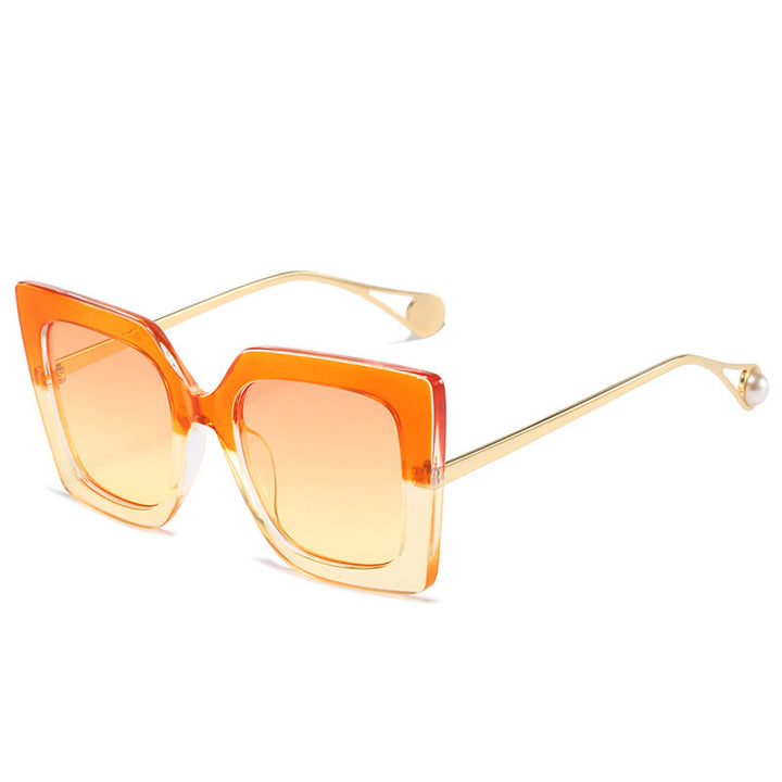 Oversized Geometric Fashion Sunglasses Bowlift