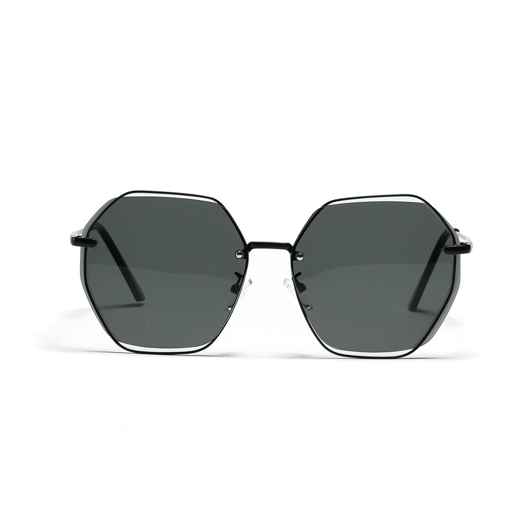 Women's fashionable octagonal sunglasses with elegant frame Bowlift