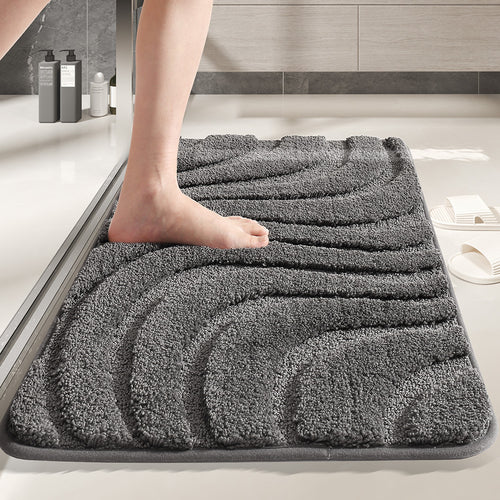 Textured Non-Slip Luxury Bath Mat Bowlift