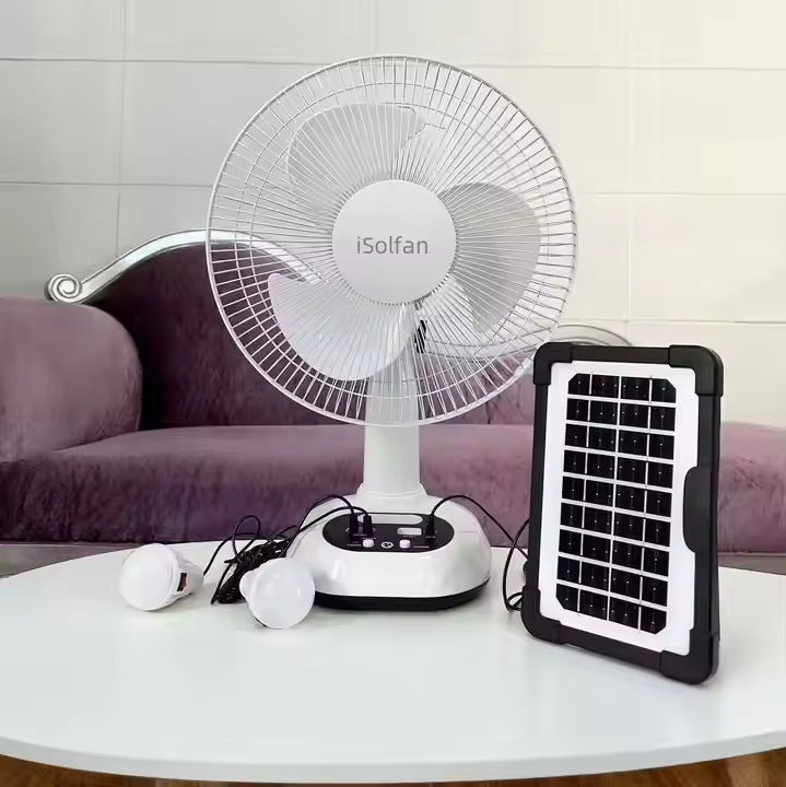 Women's Solar-Powered Fan Bowlift