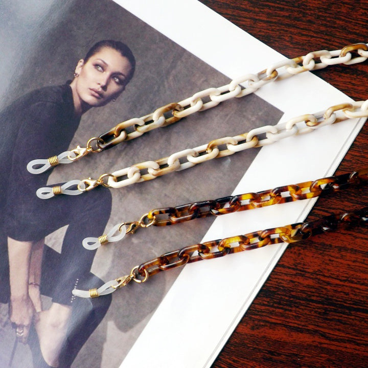 Fashionable Glasses Chain Made of High-Quality Plastic Bowlift