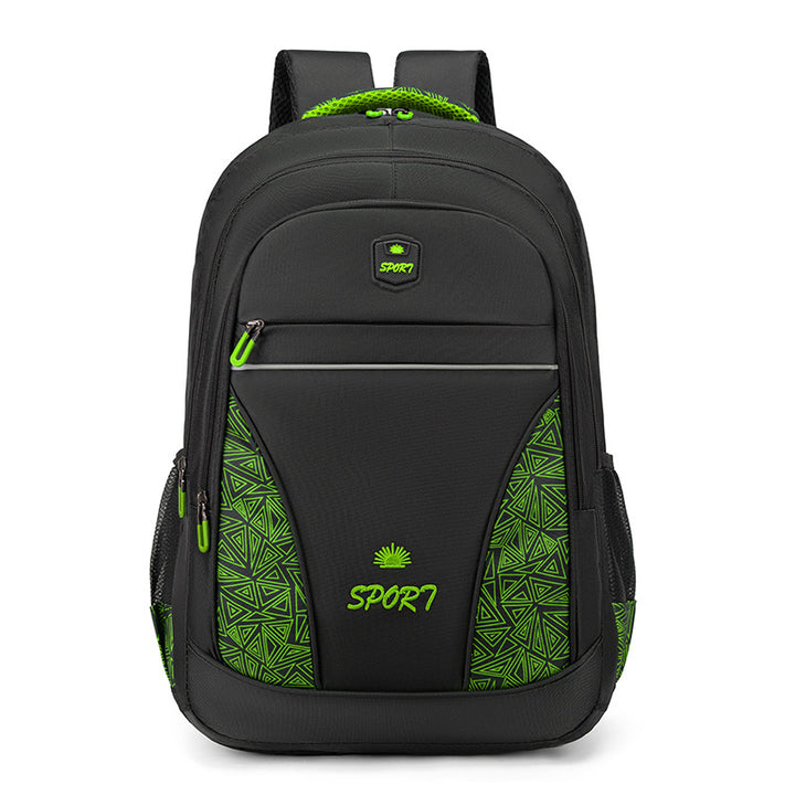 Stylish Geometric Print Backpack Bowlift