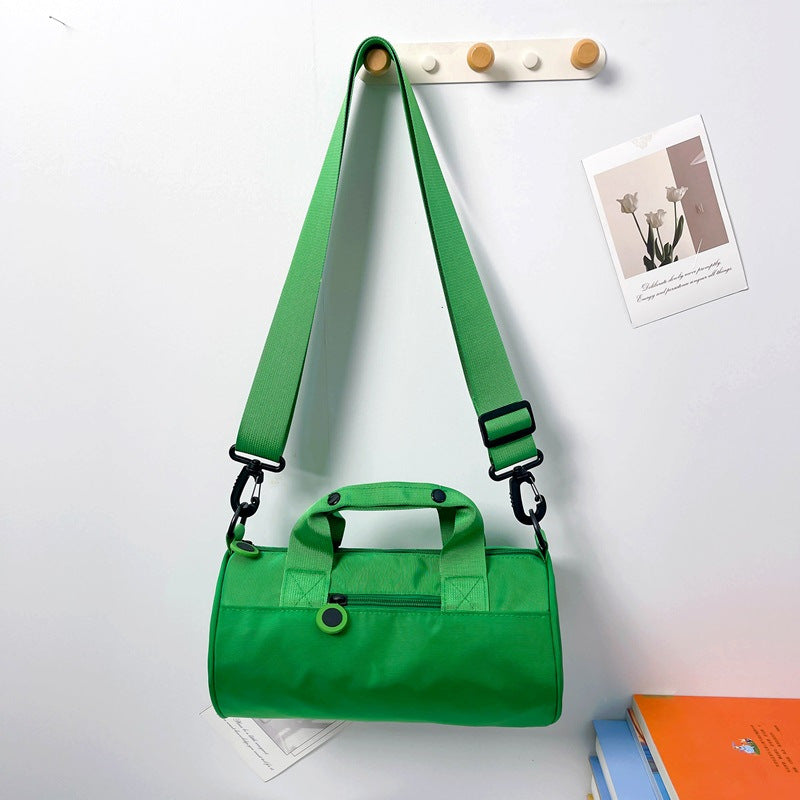 Sporty Mini-Duffel Bag with Adjustable Shoulder Strap and Sturdy Carry Handles Bowlift