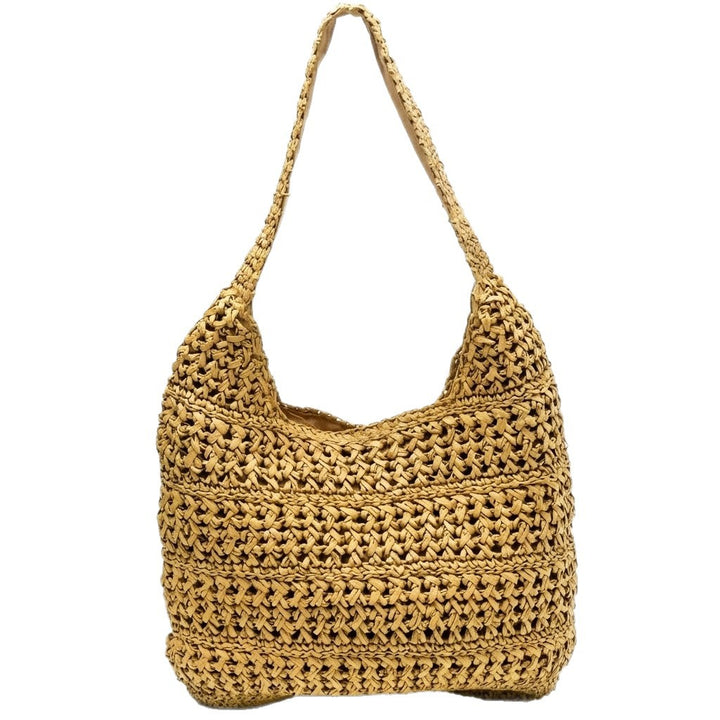 Handmade Macrame Hobo Bag Bowlift