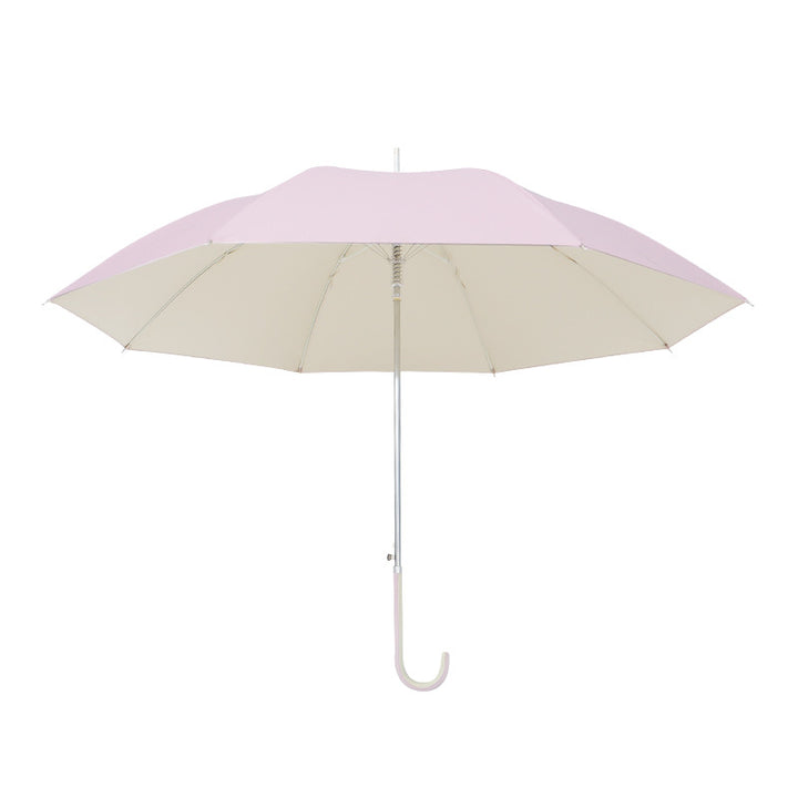 Women UV Protection Sun Umbrella with Ergonomic Handle Bowlift