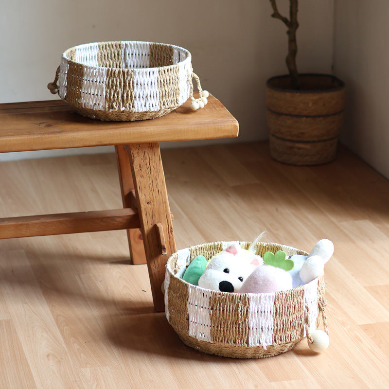 Decorative Laundry Basket Bowlift