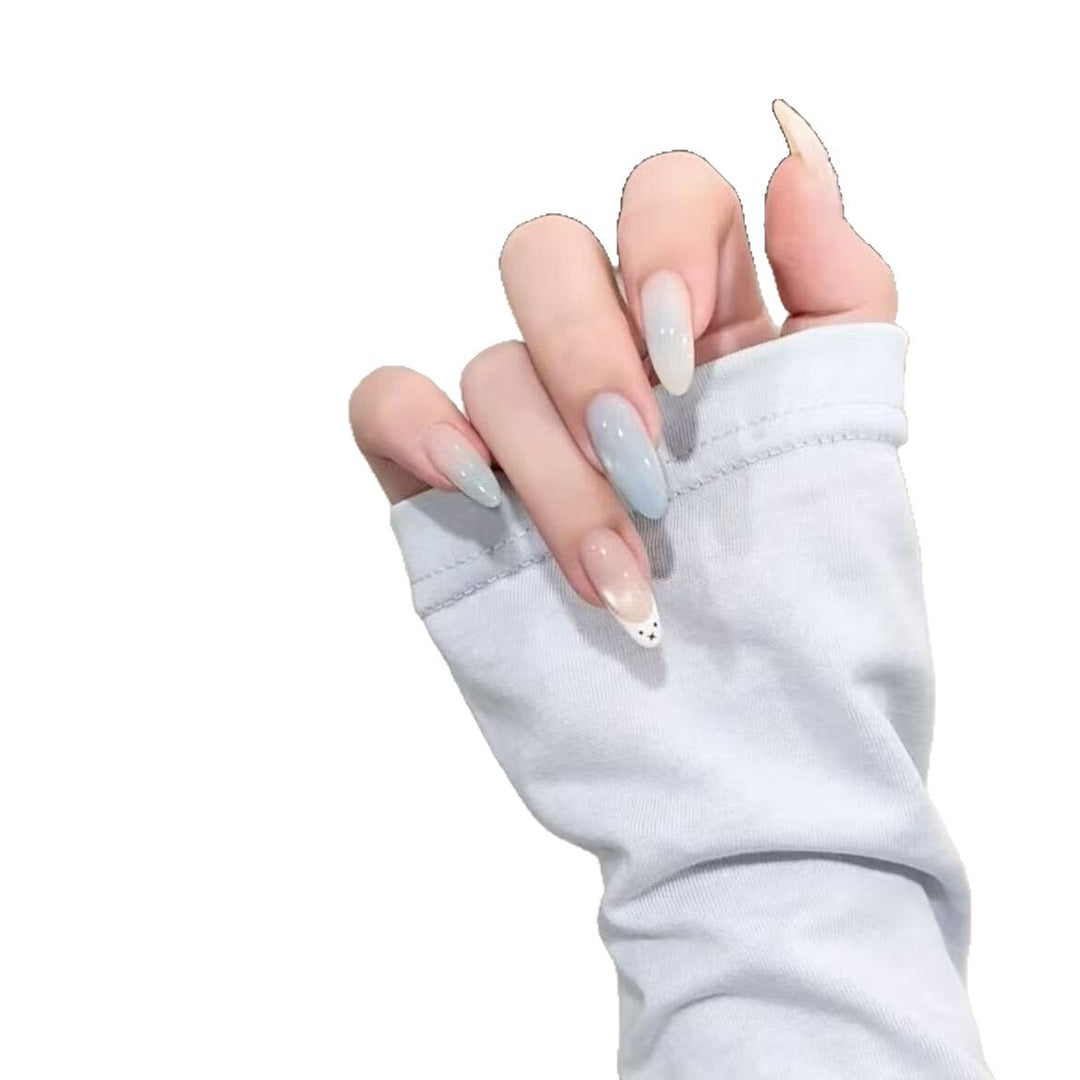 Elegant Ombre Press-On Nail Set Bowlift