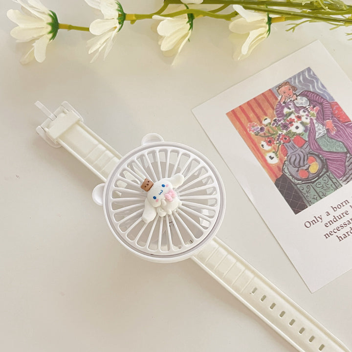 Ladies portable fan with cute design Bowlift