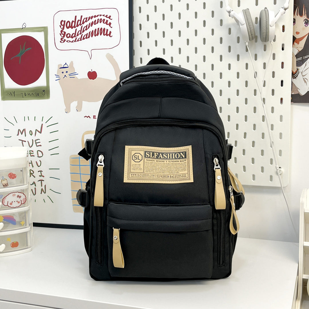 Multi-Pocket Casual Backpack