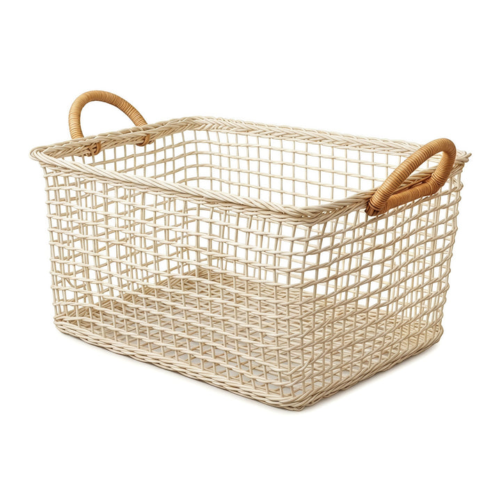 Practical storage basket with braided design Bowlift