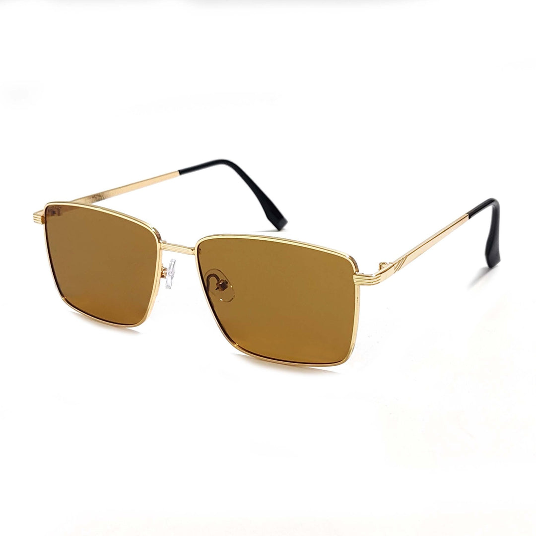 Men's fashionable square sunglasses with UV protection and ergonomic temples Bowlift