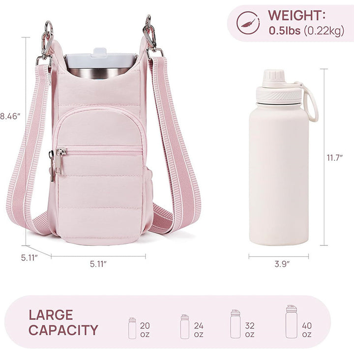 Practical bottle and phone carrying bag Bowlift