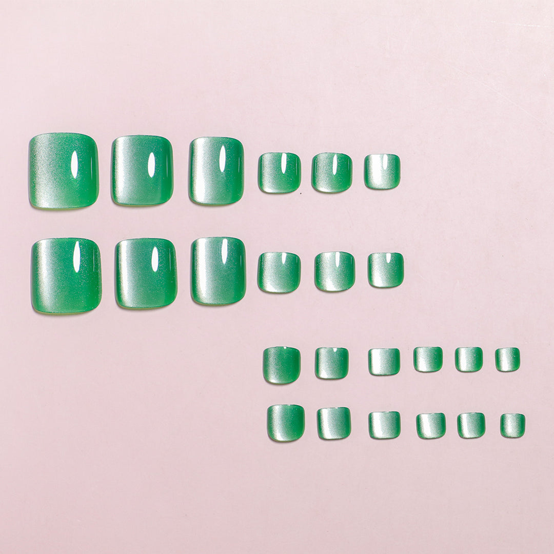 Glossy Press-On Nail Collection Bowlift