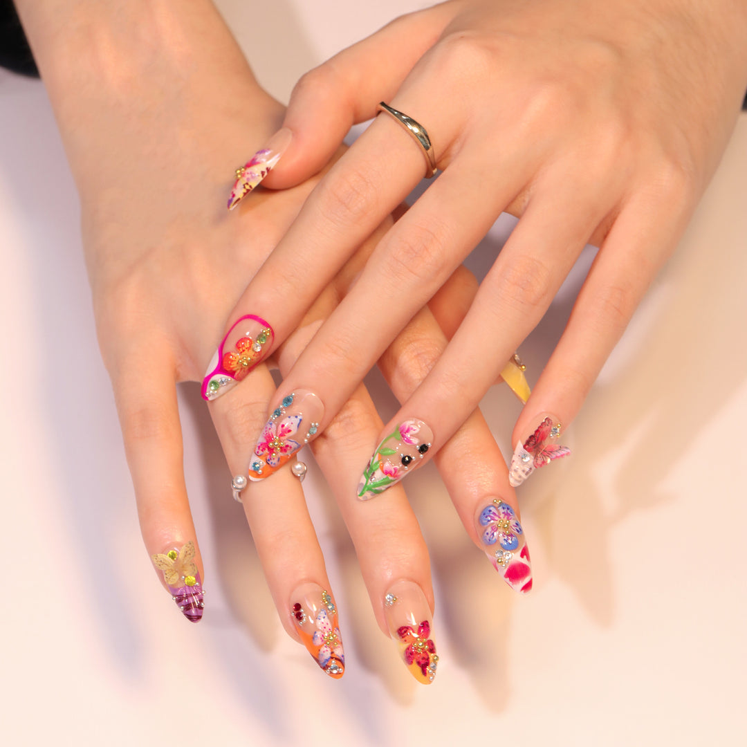 Artificial Nail Art Set Bowlift